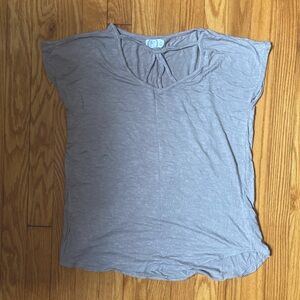 Flowy Maurice’s Top with Embellished Neckline 🩶🩶